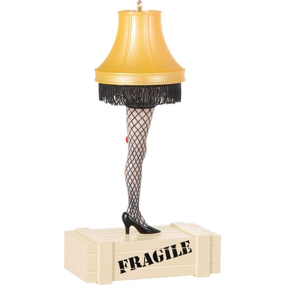 Hallmark Ornament 2022 - A Christmas Story Leg Lamp - Its Glorious - Picture 2 of 5